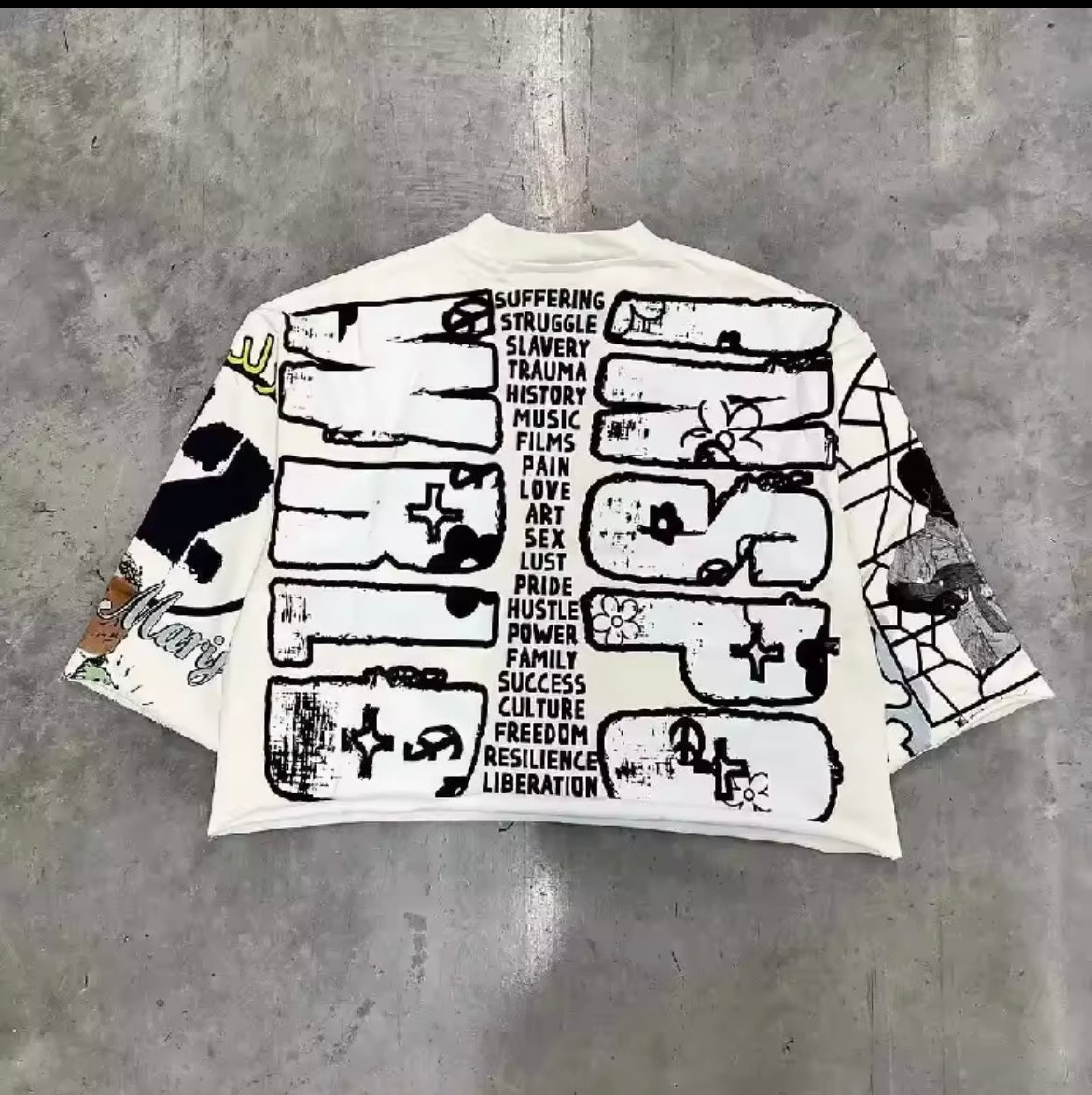 FlyFashion-Graffiti Graphic Tee